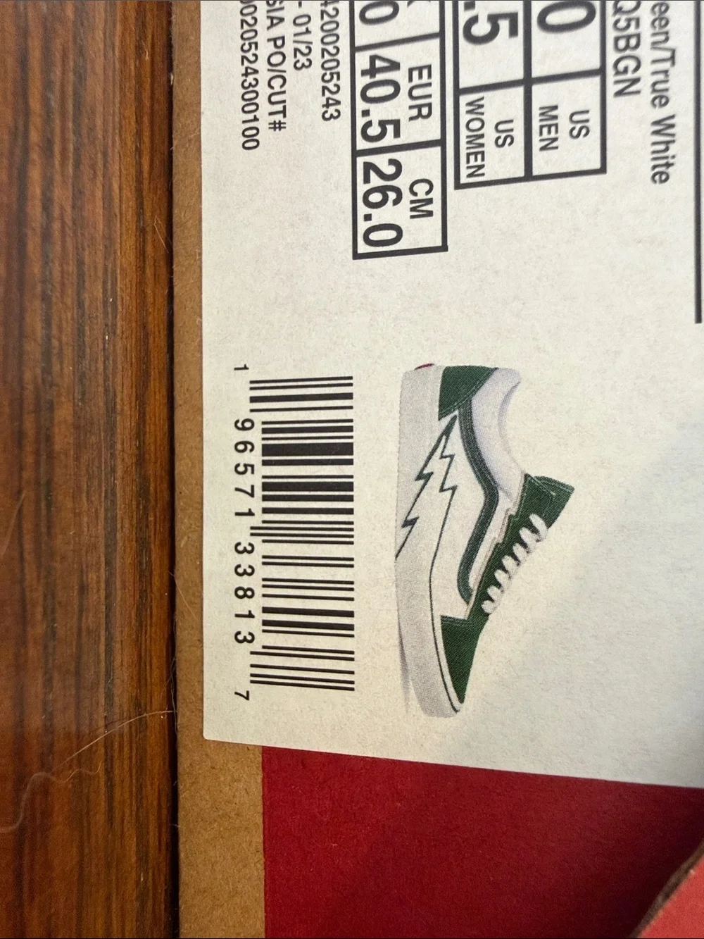 Vans low top
